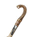 Premium Satin Umbrella with 24K Gold Cobra Handle Art