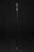 Antique lion walking cane with silver handle