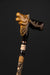 Red Deer Hand Carved Walking Cane, Handmade Walking Sticks