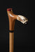 Stylish Antique Walking Stick Bone Handle - Vintage Cane