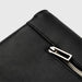 Laptop Sleeve MacBook Leather, Black - Vintage Pattern - Model M