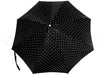 High-quality compact umbrella with polka dot pattern