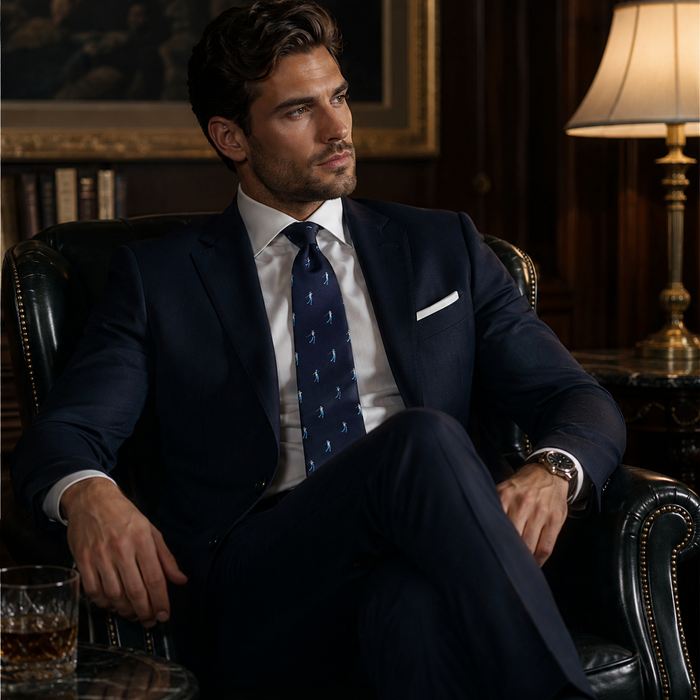 Handgefertigte Seidenkrawatte für Herren für formelle Anlässe – elegantes und stilvolles Accessoire