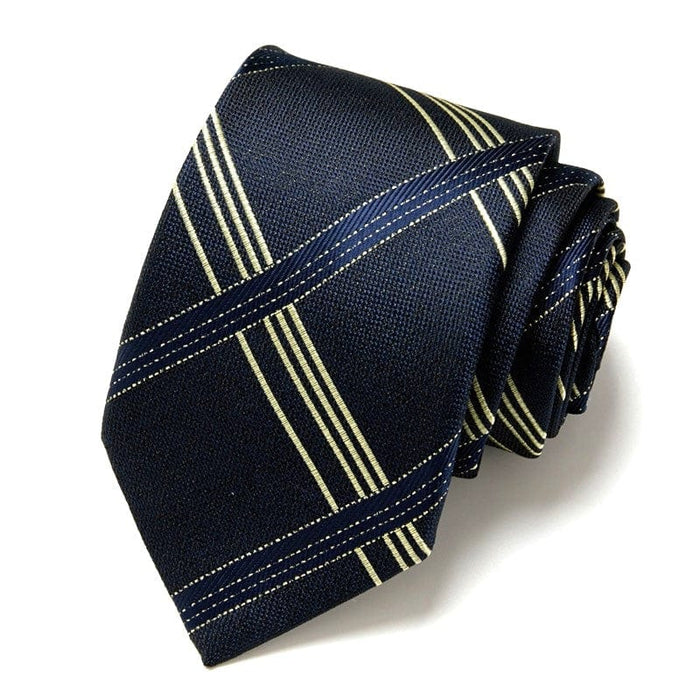 Elegant Men's Silk Tie Handmade for Business Occasions