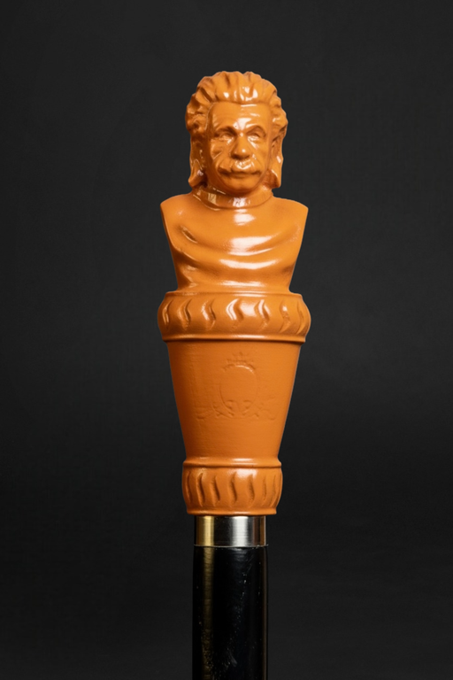 Modern Sculpture Walking Cane with Creative Design