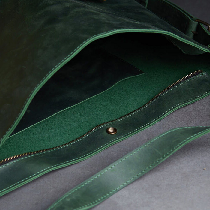 Natural leather tote bag for women for office and casual wear