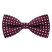 Red Polka Dot Bow Tie for Classy Men Perfect for Weddings Formal Events