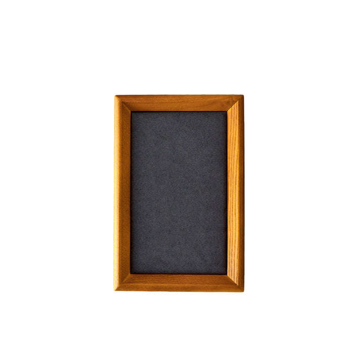 Solid wood tray for showcasing and storing jewelry