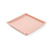 High-quality pink leatherette jewelry tray