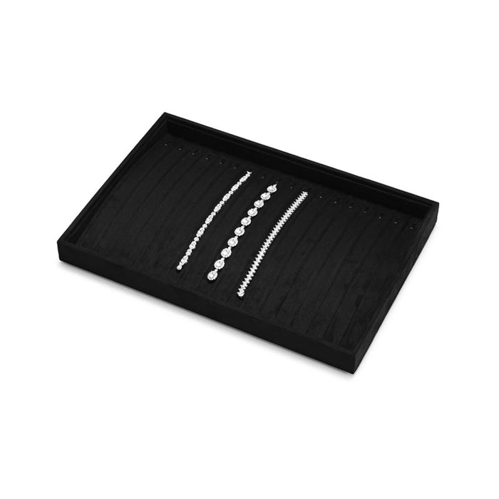 Stylish new combination black jewelry tray