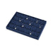 Stylish new combination blue jewelry tray
