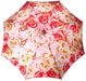 Luxury Rose Patterned Parasol - Elegant Sun Umbrella with Sophisticated Design