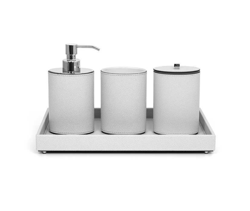 Minimalistic design elegant oval bathroom set