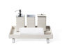 Stylish square cotton pad holder for bathroom