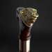 Premium Designer Walking Cane with Detailed Wood Carving