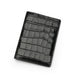 Premium exotic leather passport holder with card storage