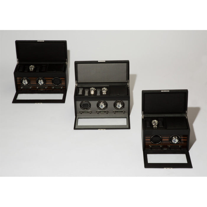 Wolf - Roadster Triple Watch Winder with Storage | 457356