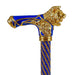 Jewelry Gold Lion Victorian Walking Cane Art Object