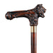 Jewelry Gold Lion Victorian Walking Cane Art Object