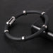 Geen Bracelet – Black Hard Silicone Design