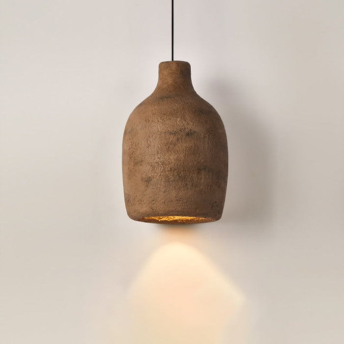 Elegant Concrete Natural Design Minimalist Chandelier