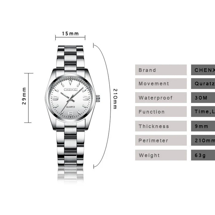 PRESTIQUE®  Unique Sophisticated Men's Silver Watch