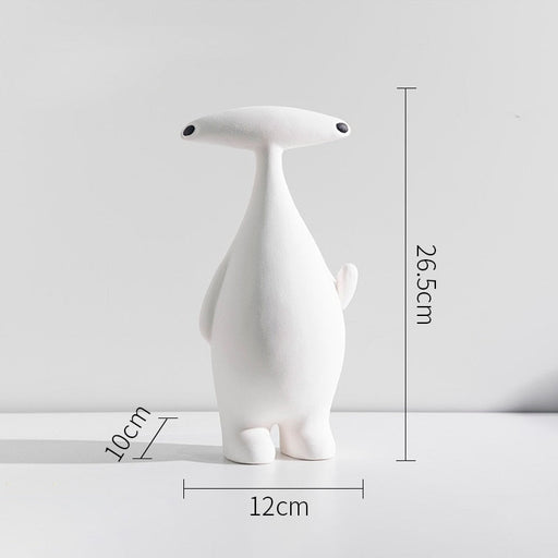 Scandinavian Minimalist Abstract Resin Statue