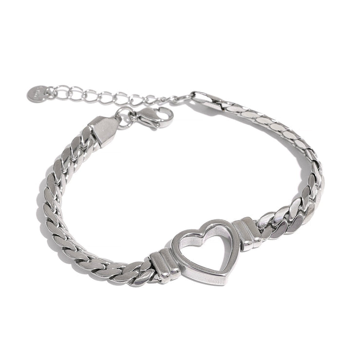 Classic Design Bracelet with Heart