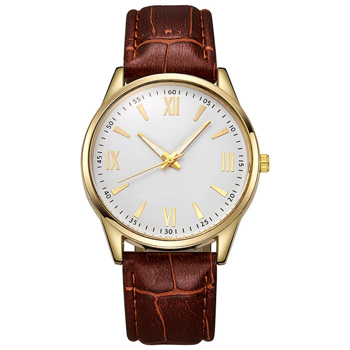 LORVET® Elegant Minimalist Leather Watch