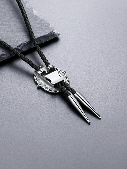 Stainless Steel Bolo Tie – Viking, Gothic & Western Styles for Men & Women