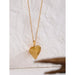 Heart Design Necklace with Secret