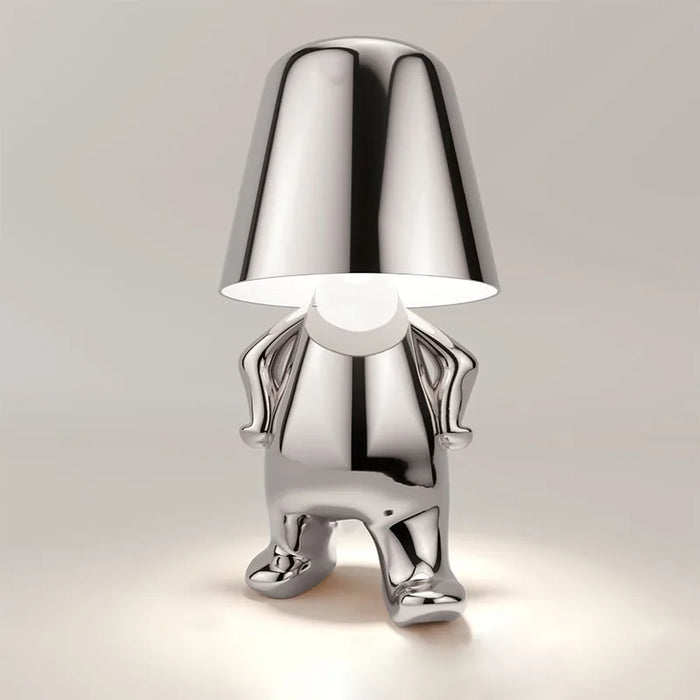 Stylish Whimsical Luxury Designer Golden Table Lamp