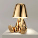 Stylish Whimsical Luxury Designer Golden Table Lamp