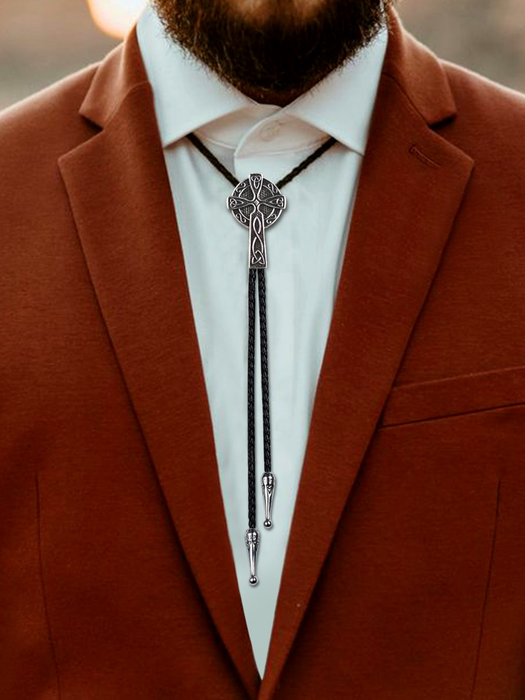 Stainless Steel Bolo Tie – Viking, Gothic & Western Styles for Men & Women