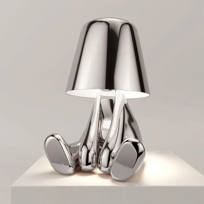 Stylish Whimsical Luxury Designer Golden Table Lamp