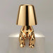 Stylish Whimsical Luxury Designer Golden Table Lamp
