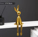 Exquisite Rabbit Resin Statue Realistic