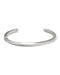 Elegant Twisted Cuff Bracelet Shiny Finish