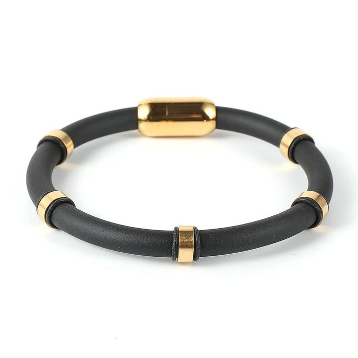 Geen Bracelet – Black Hard Silicone Design