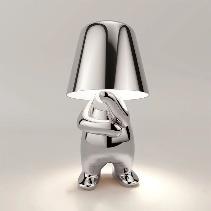 Stylish Whimsical Luxury Designer Golden Table Lamp