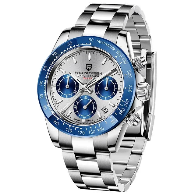 ASTORIS® Retro Sapphire Stainless Steel Waterproof Watch