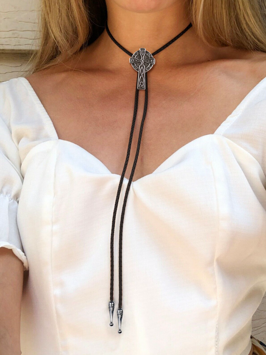 Stainless Steel Bolo Tie – Viking, Gothic & Western Styles for Men & Women