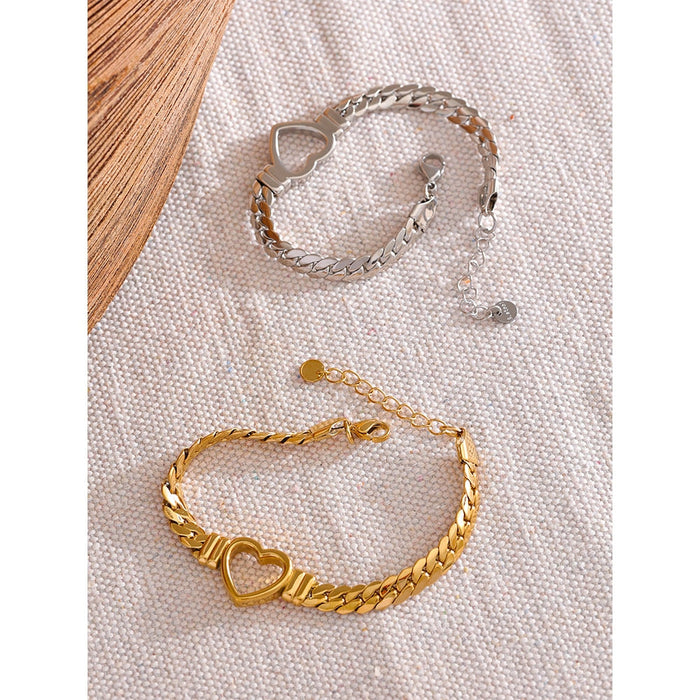 Classic Design Bracelet with Heart