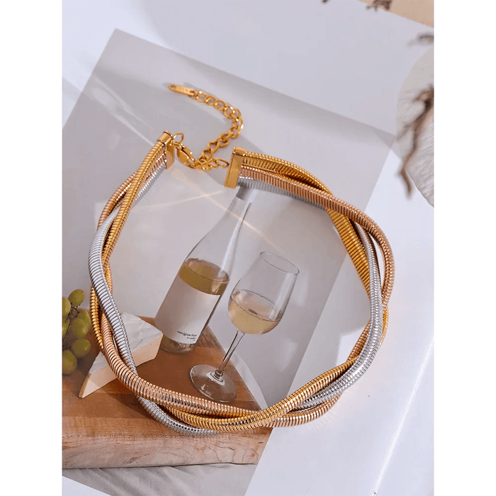 Braided Luxury Necklace for Women