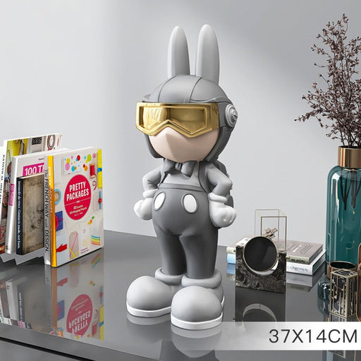 Animal-Themed Resin Decorative Piece