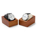 Set of 2 Wooden Watch Stands - Hephaestus