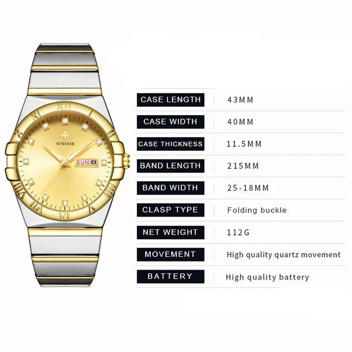 BELMOR® Signature Luxury Watch – Designed for Distinction