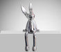 Exquisite Rabbit Resin Statue Realistic