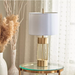 Golden Sophisticated Lamp with a Bold Design
