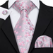 Classy Men Blue & Gold Floral Silk Tie